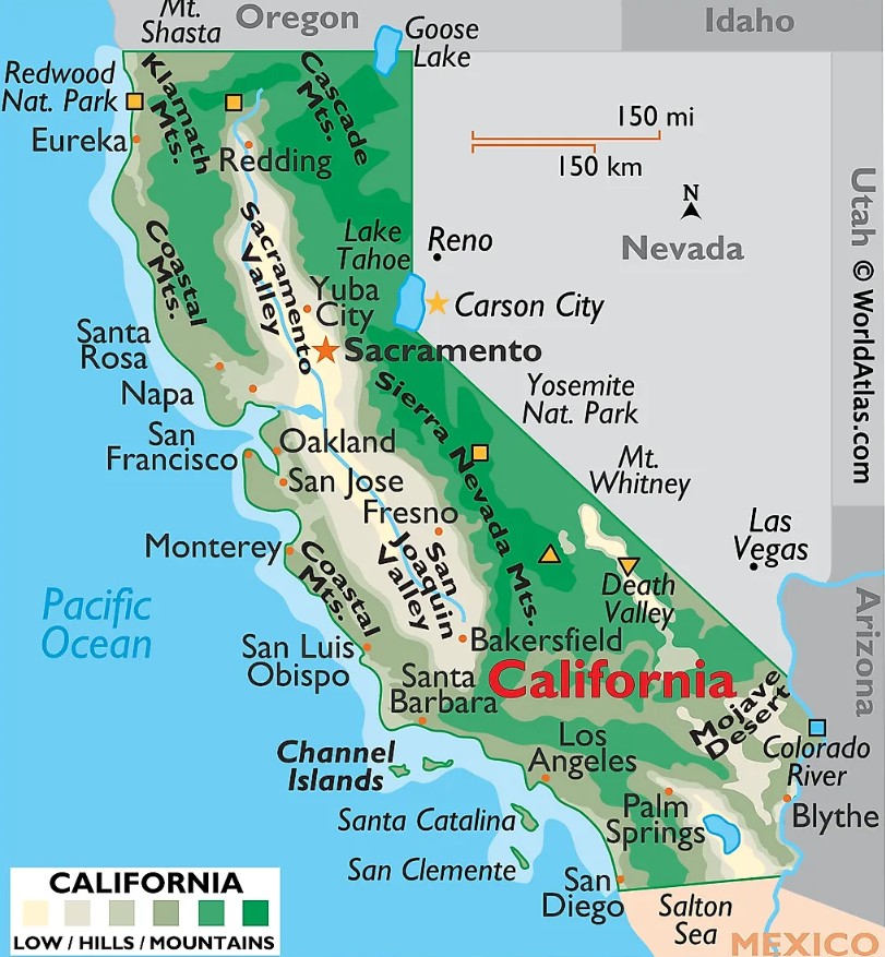Harta California