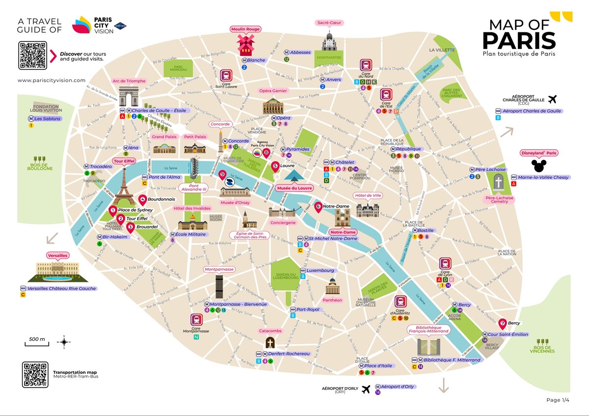 Harta Paris