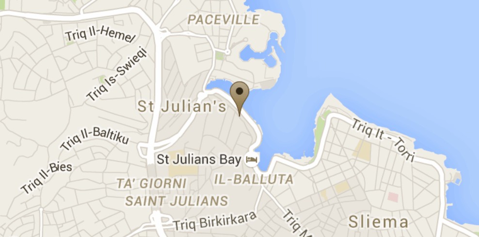 Harta St. Julian's