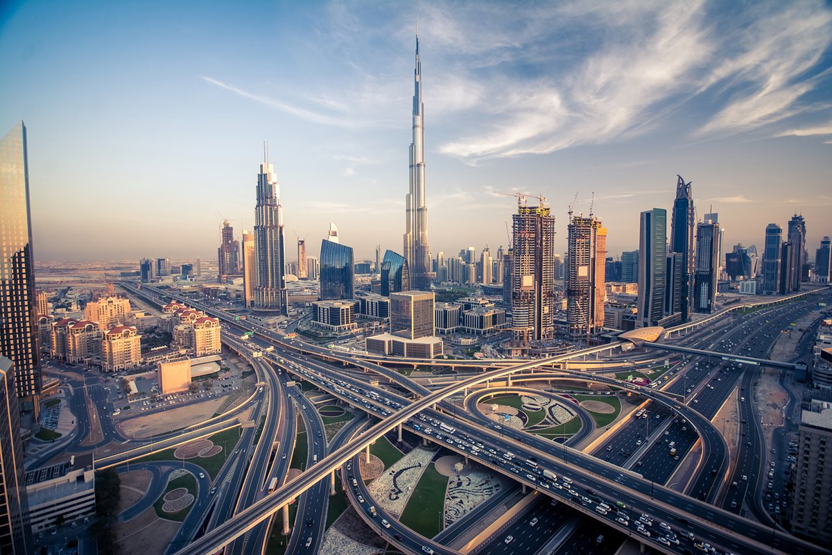 Dubai vedere aeriana