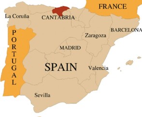 Harta Cantabria