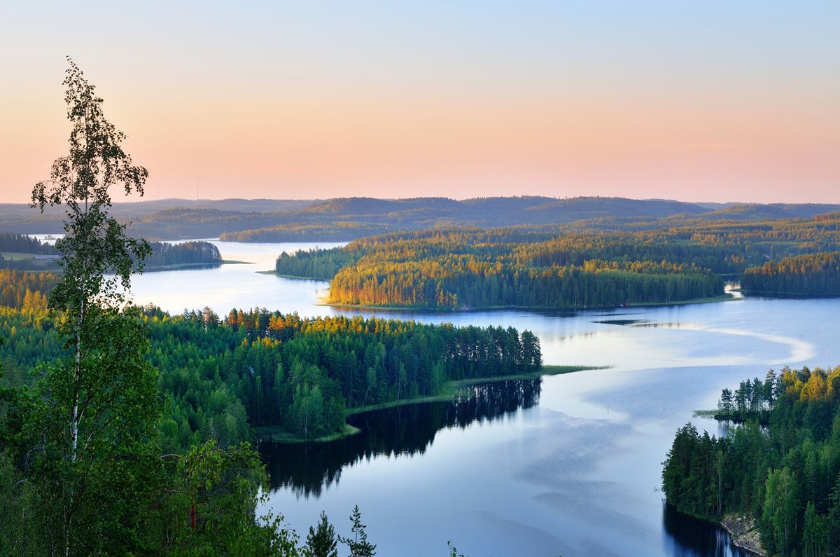 Finlanda - Lacul Saimaa