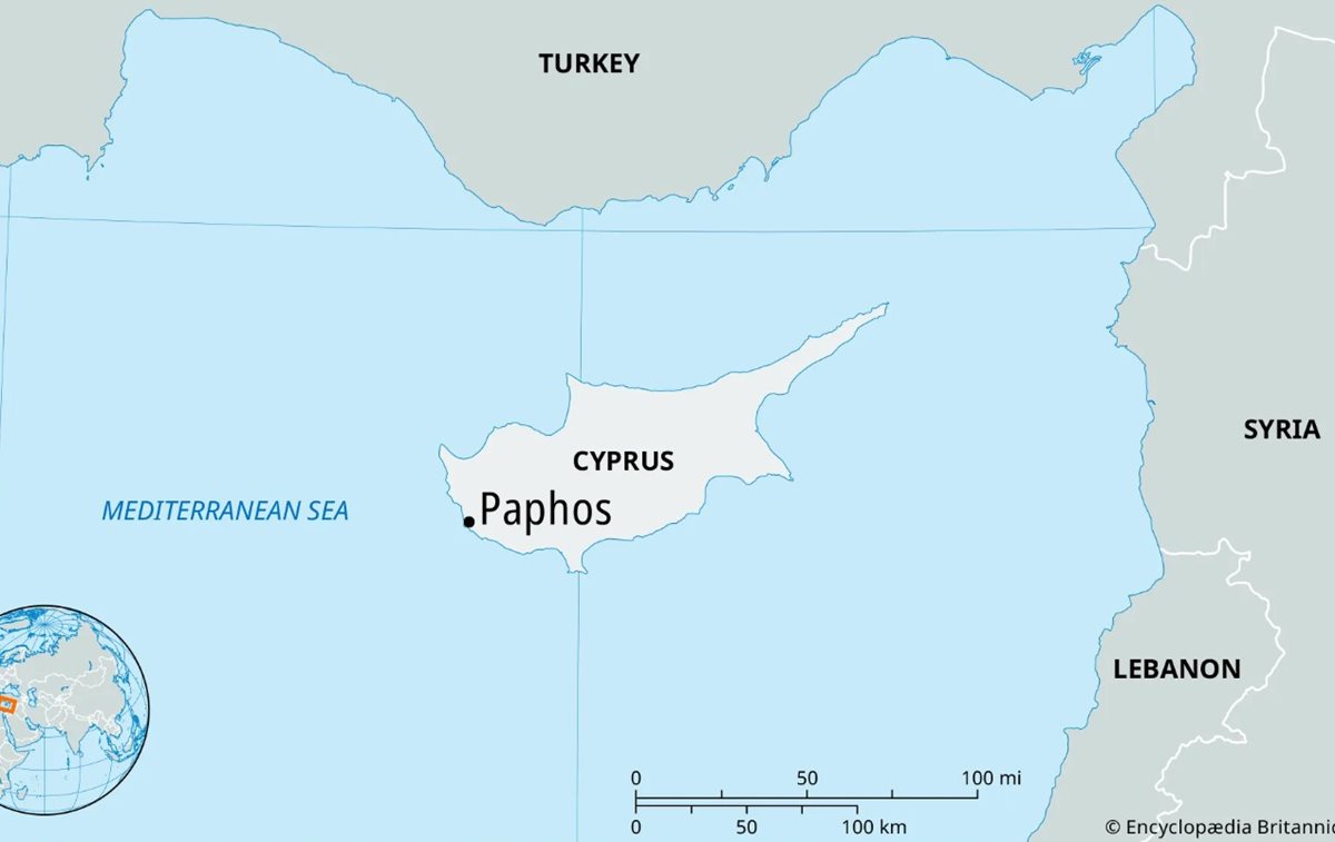 Harta Paphos