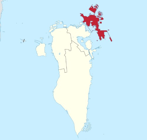 Harta Provincia Muharraq