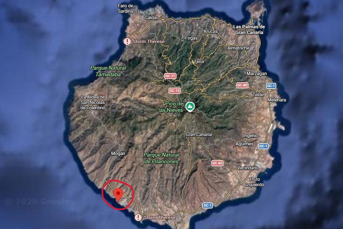 Harta Playa Amadores