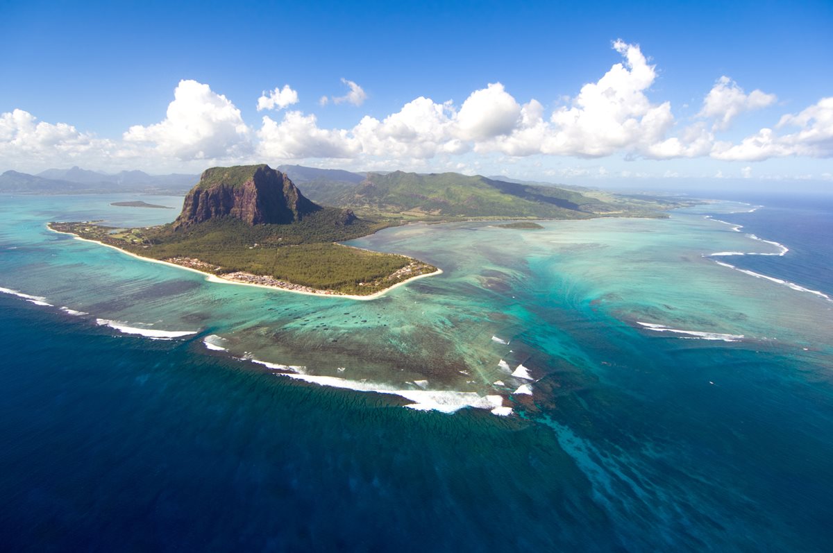 Vedere aeriana Mauritius