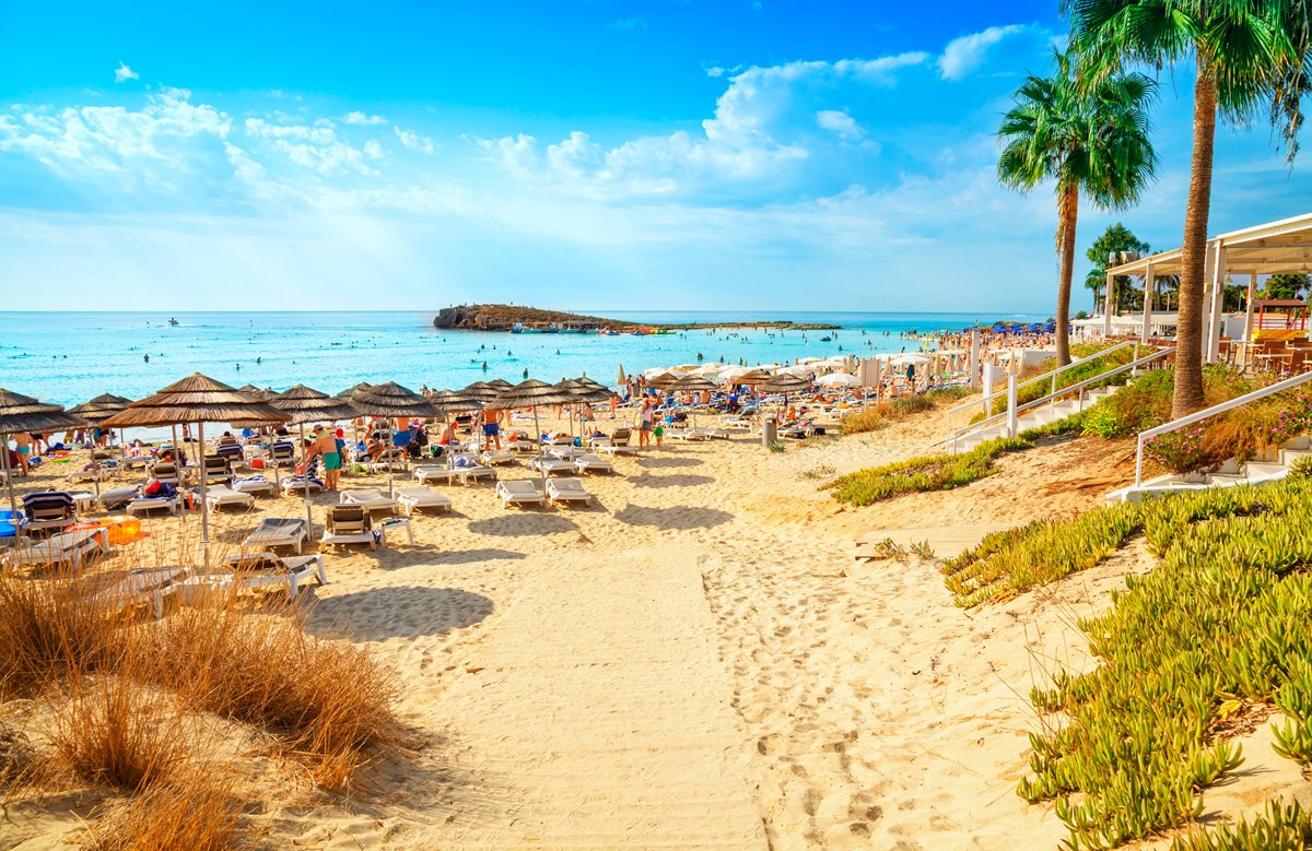 Cipru de Vest - Plaja Nissi