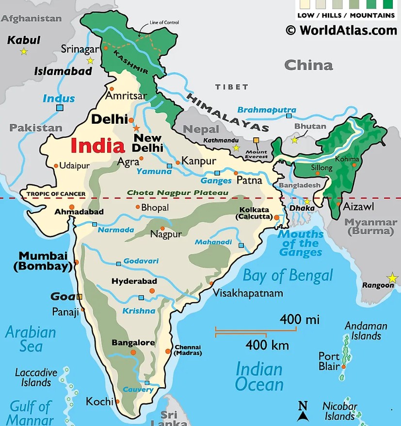 Harta India