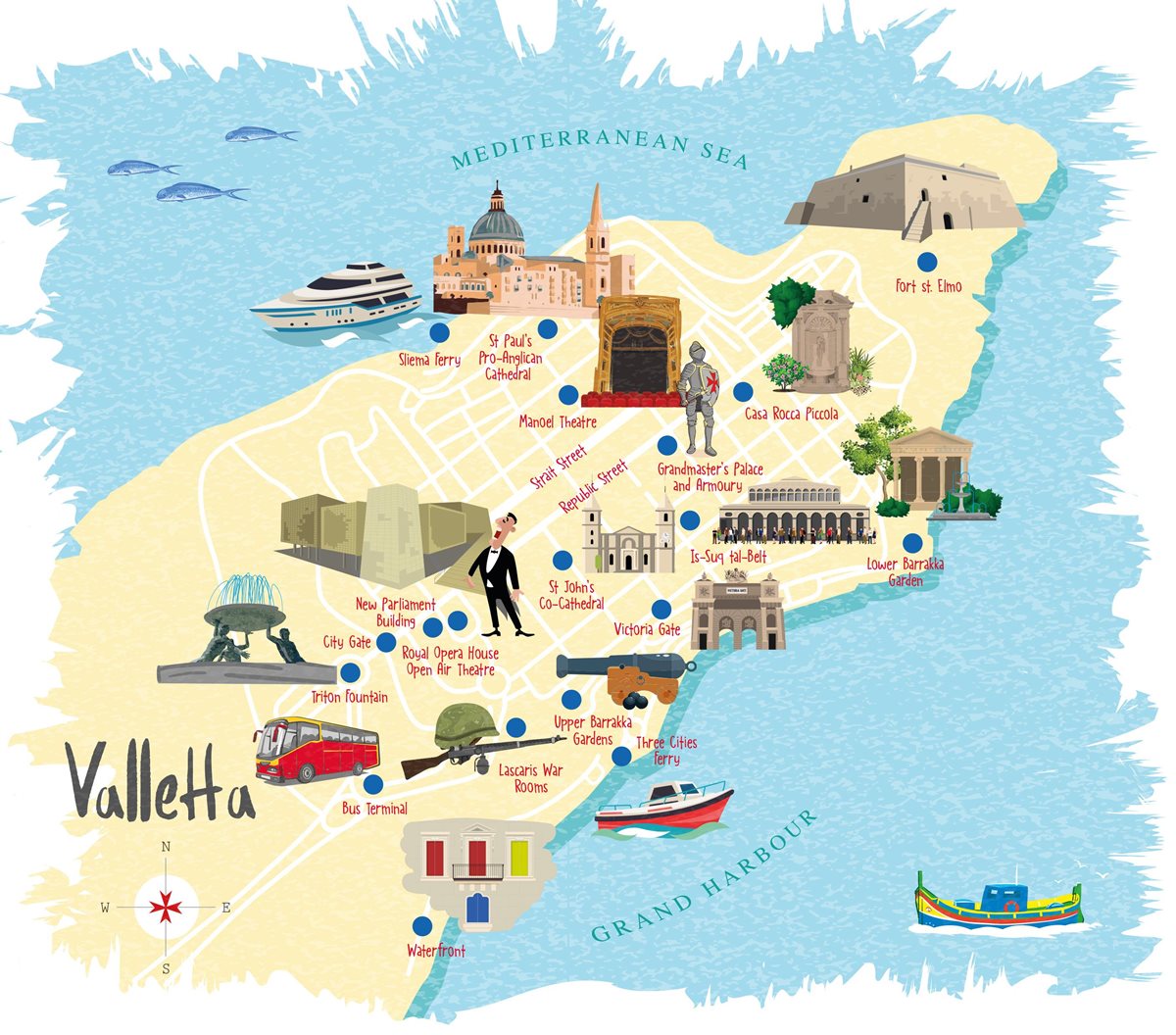 Harta Valletta
