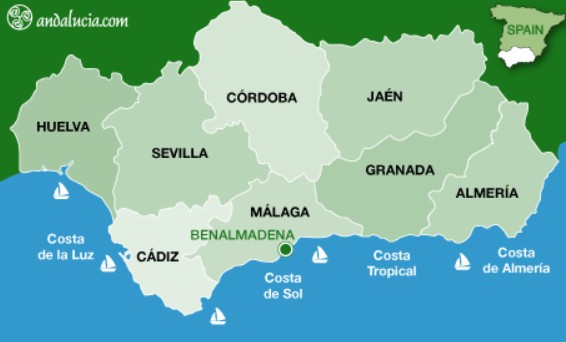 Harta Coasta Benalmadena
