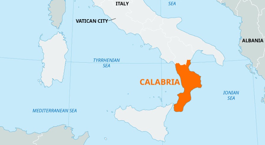 Harta Calabria