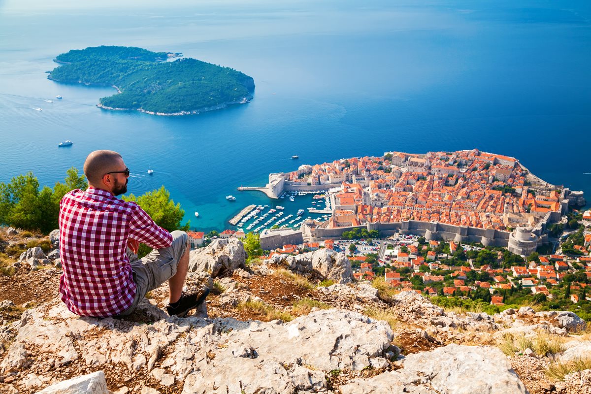 Vedere aeriana - Dubrovnik