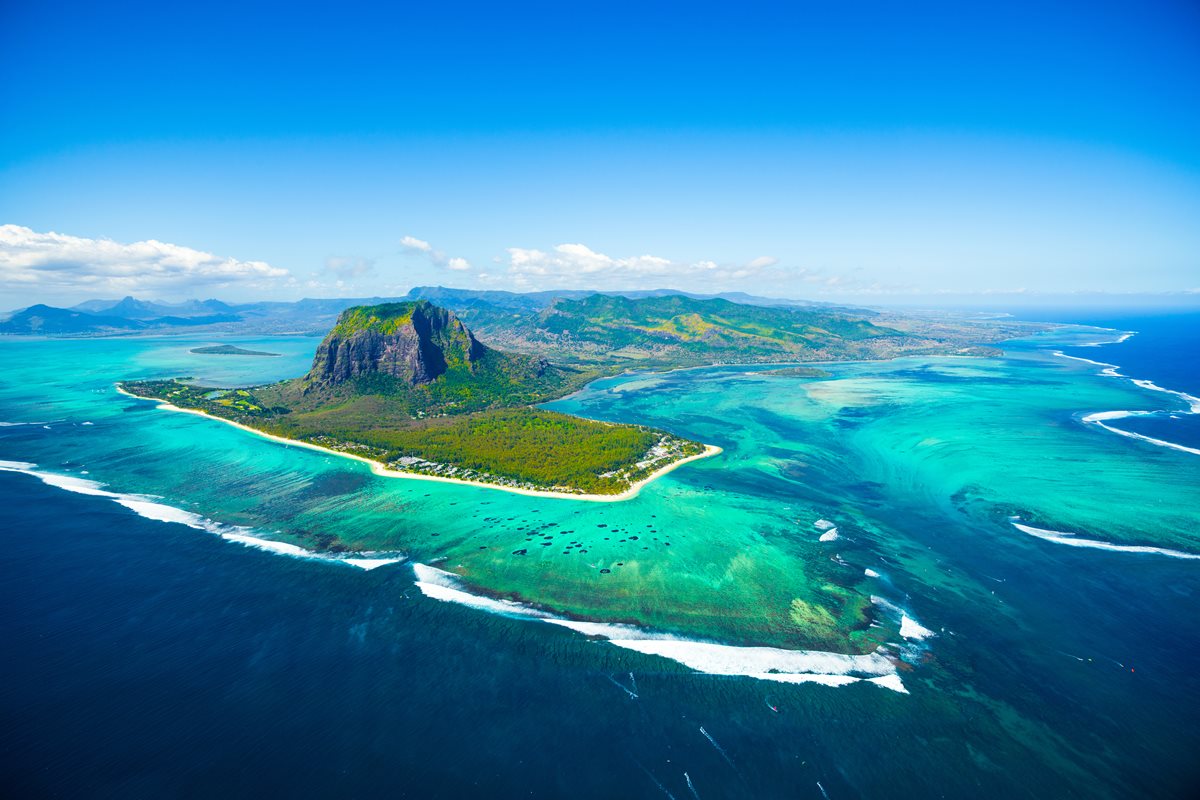 Vedere aeriana - Le Morne