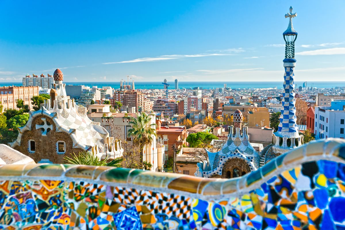 Park Guell - Barcelona Park Guell - Barcelona