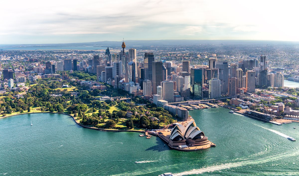Vedere aeriana - Sydney