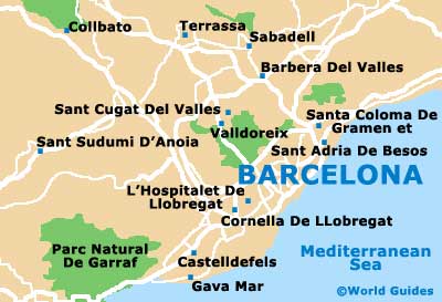 Harta Barcelona
