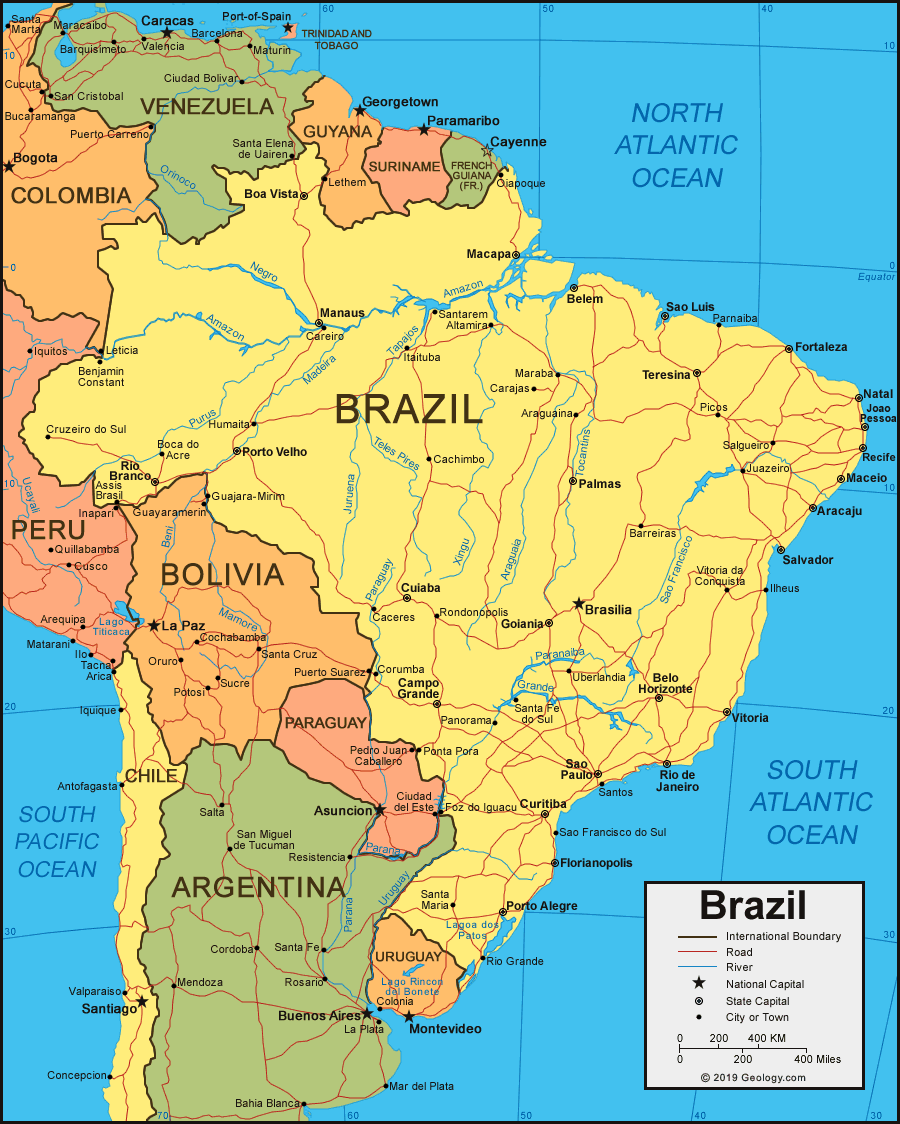 Harta - Brazilia