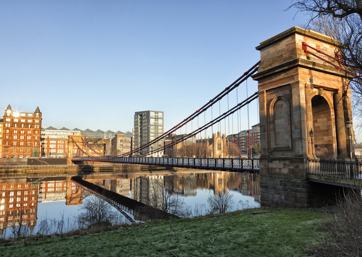 Marea Britanie - South Portland St Suspension Bridge