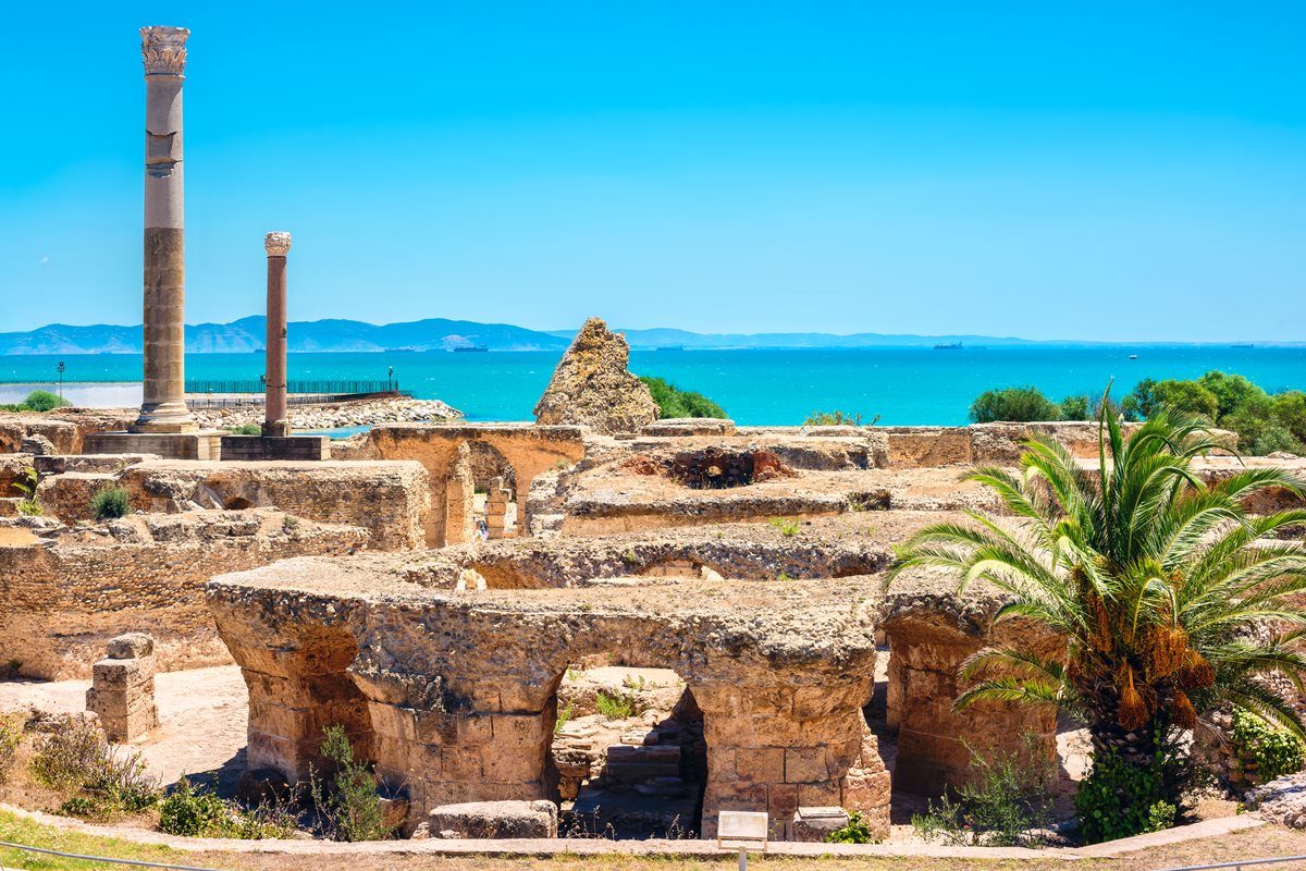 Situl arheologic din Cartagina - Tunisia Situl arheologic din Cartagina - Tunisia