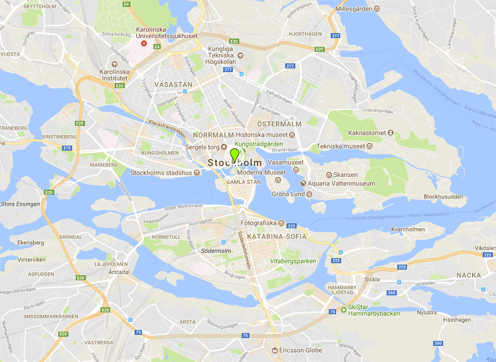 Harta Stockholm
