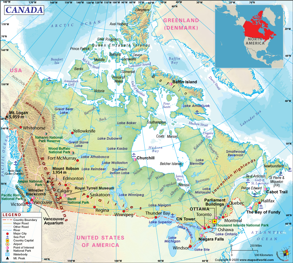 Harta Canada