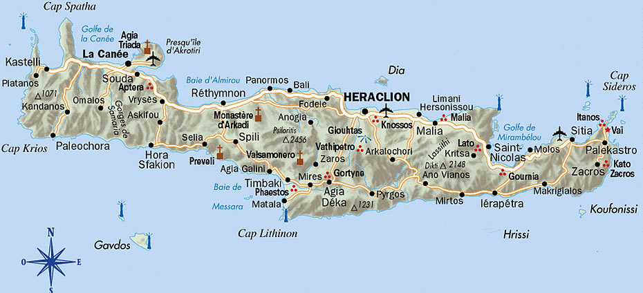 Harta Creta