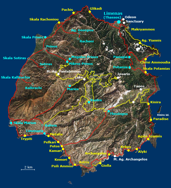 Harta - Thassos