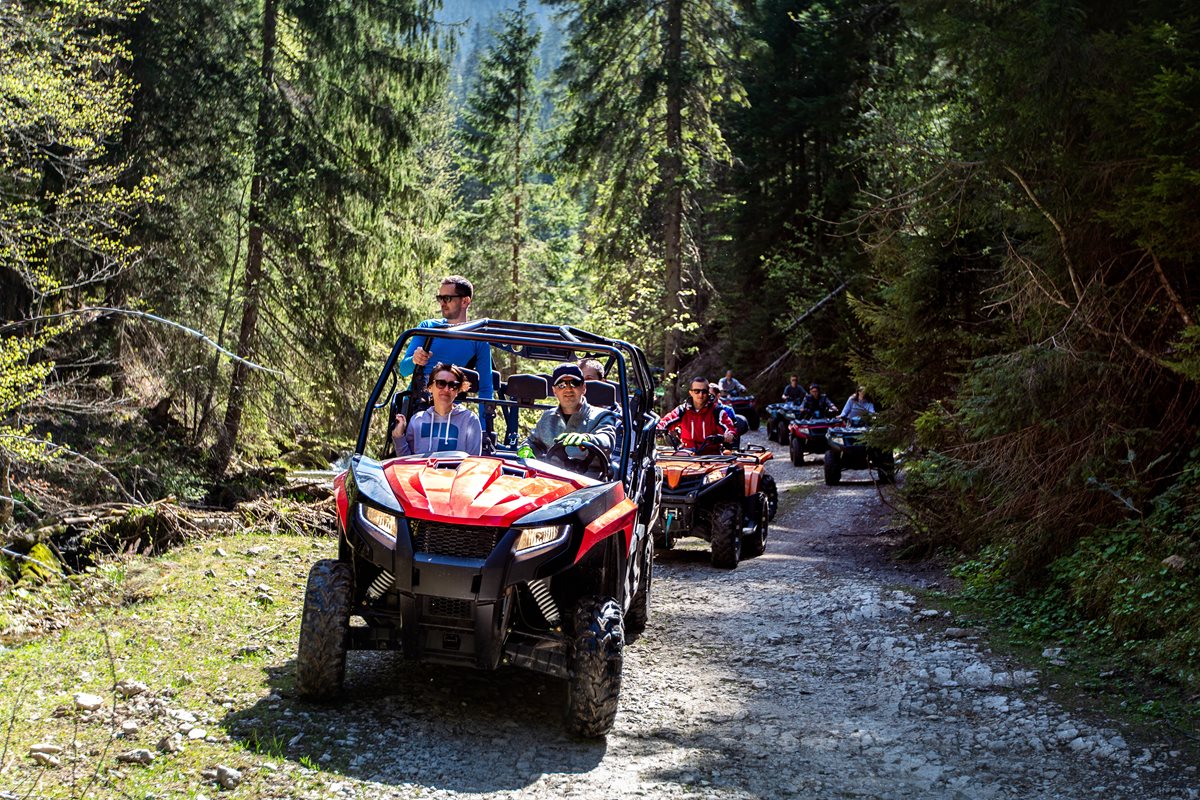 Aventura off-road cu ATV-ul - Side
