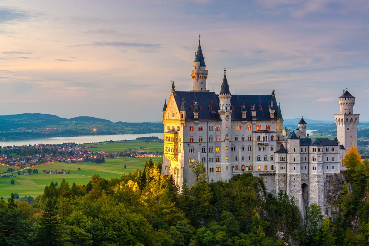  Castelul Neuschwanstein - Germania 