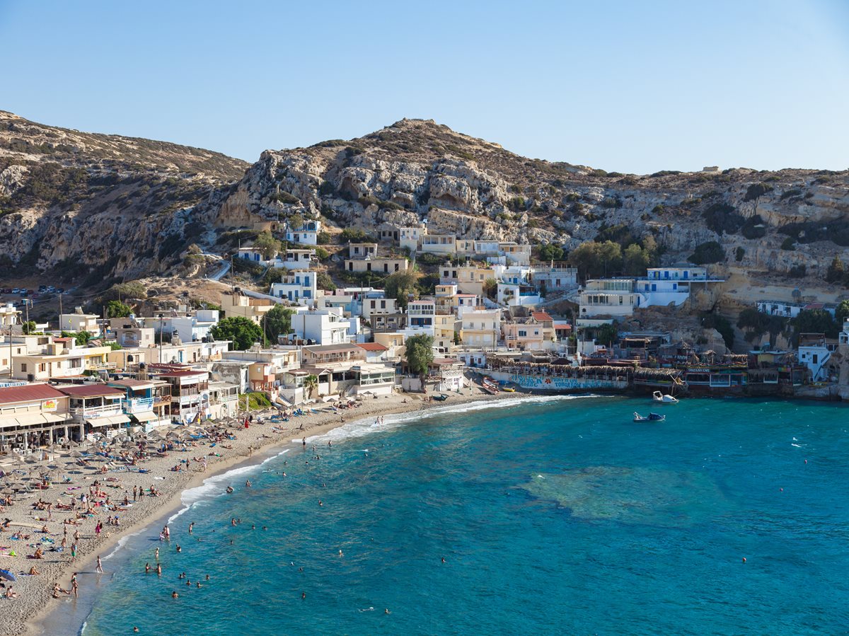 Plaja Matala - Creta
