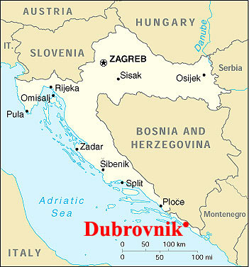 Harta Dubrovnik