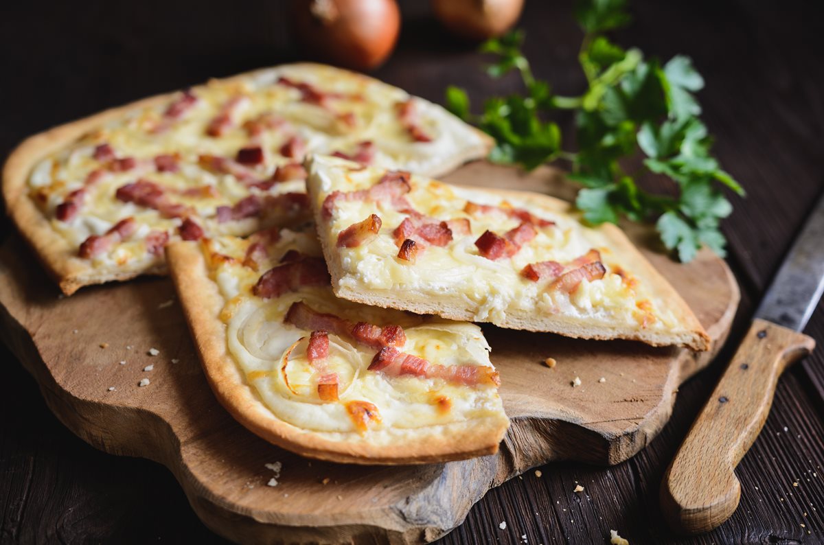 Tarte flambée - Alsacia