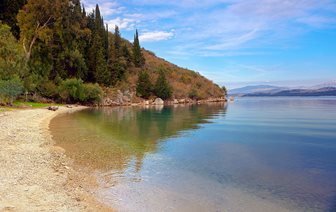 Plaja Kalami din Corfu