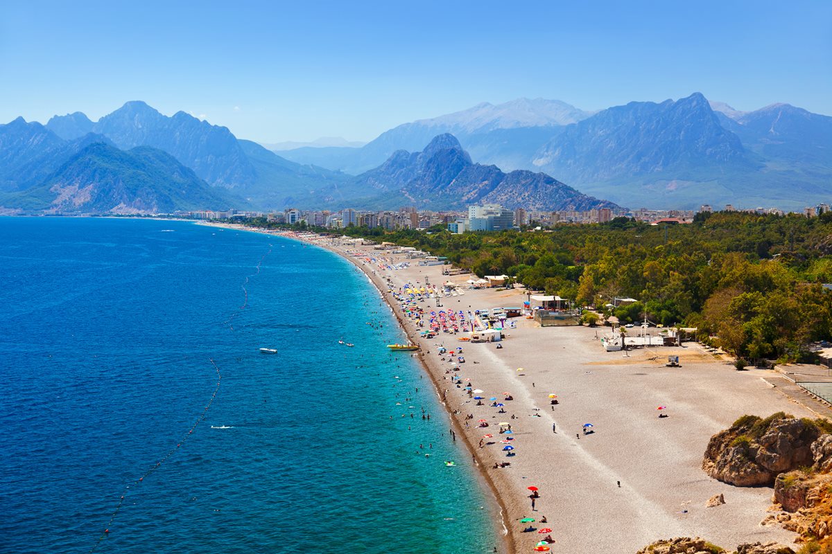Plaja Antalya - Turcia