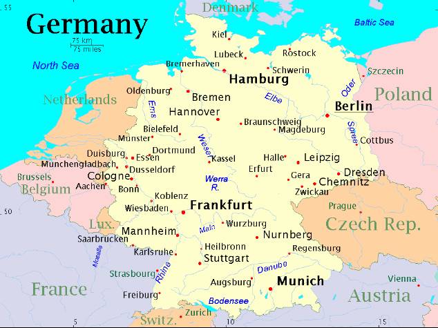 Harta Germania