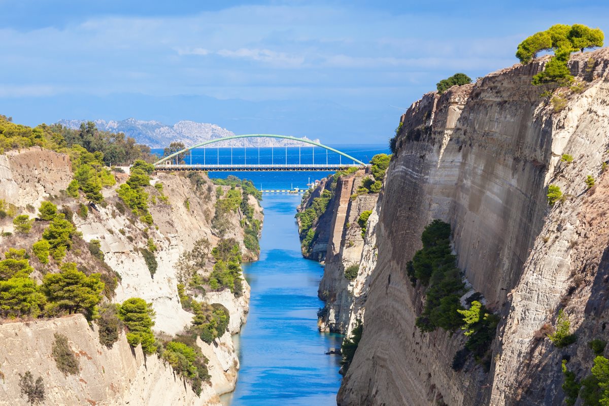 Canalul Corinth - Peloponez