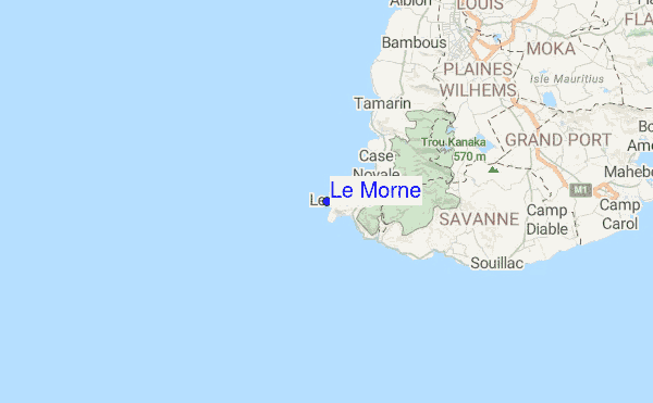 Harta Le Morne
