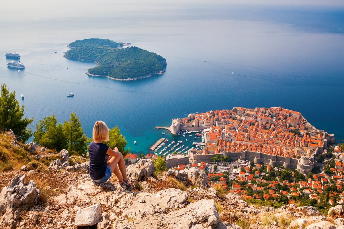 Vedere aeriana - Dubrovnik