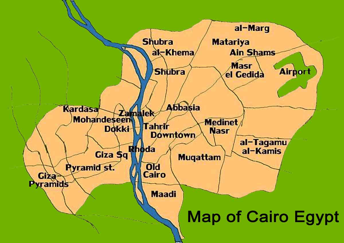 Harta Cairo 