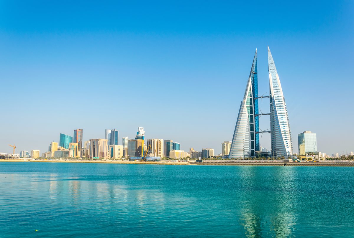 Skyline-in-Manama Skyline-in-Manama
