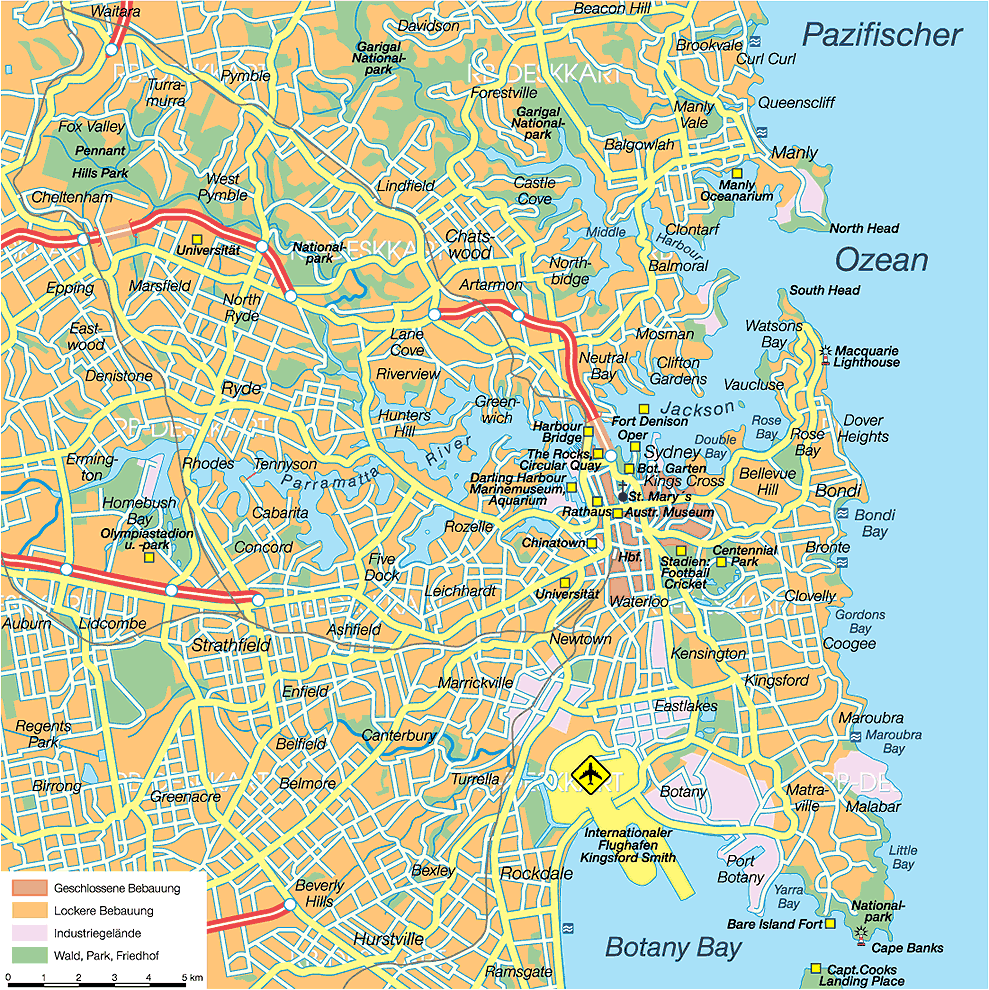 Harta Sydney
