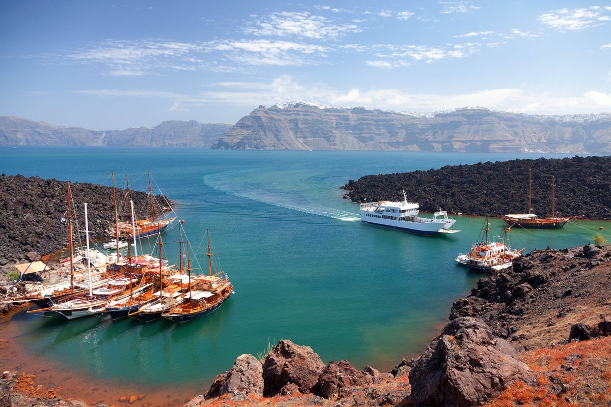 Nea Kameni - Santorini Nea Kameni - Santorini