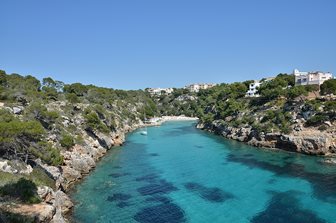 Golful Cala Pi din sudul insulei Mallorca