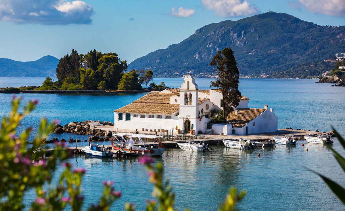 Plaja din Corfu