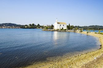 Corfu, Grecia, biserica