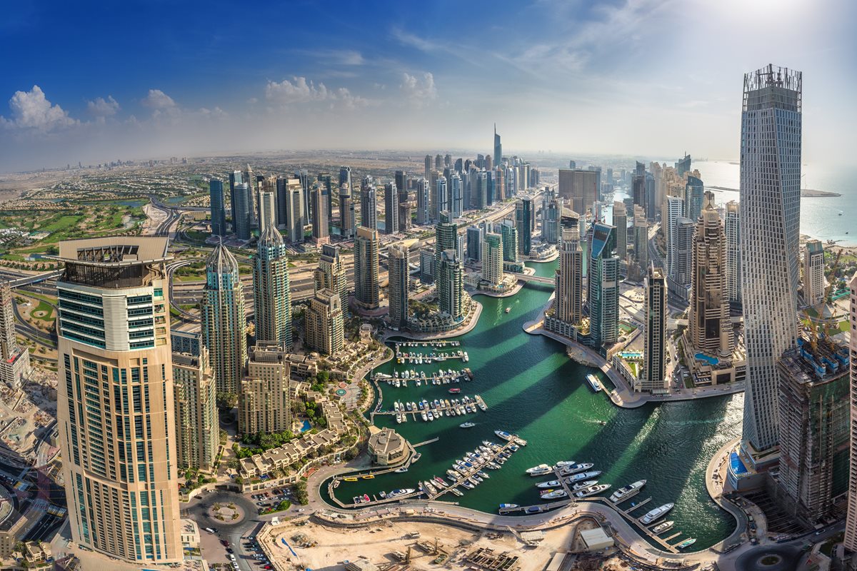 Dubai - Vedere aeriana