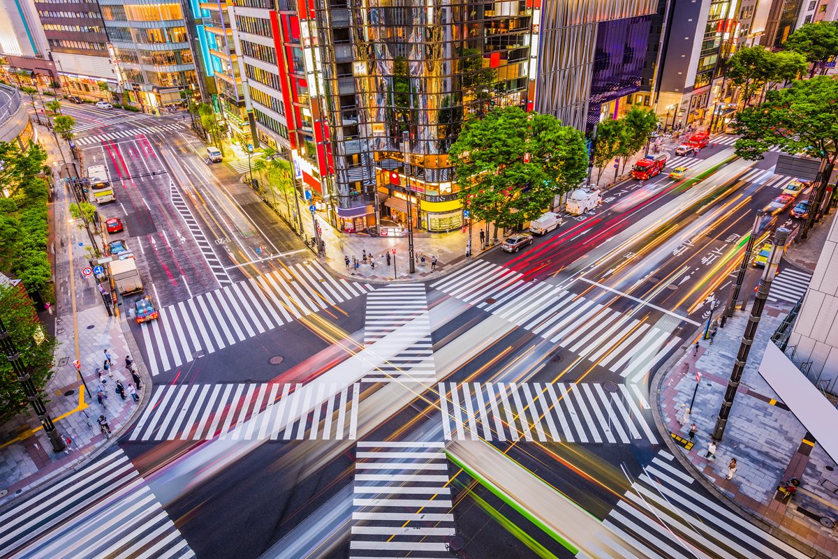 Ginza District - Tokyo