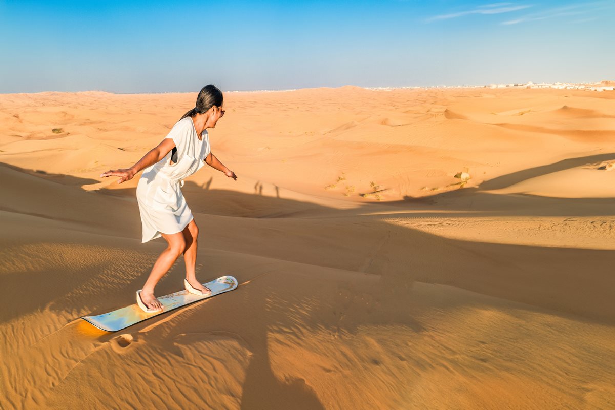 Sandboarding - Bahrain 