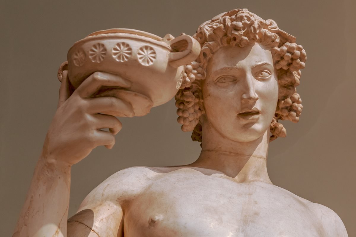 Zeul Vinului Dionysus Bacchus - Atena