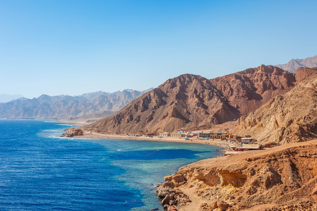 Plaja Dahab - Egipt Plaja Dahab - Egipt